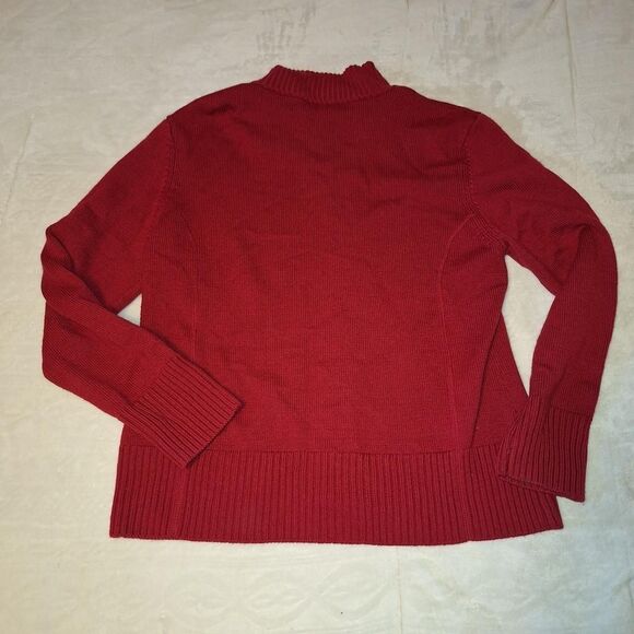 Orvis Heavy Knit Zip up Merino Wool Cardigan - Picture 6 of 6